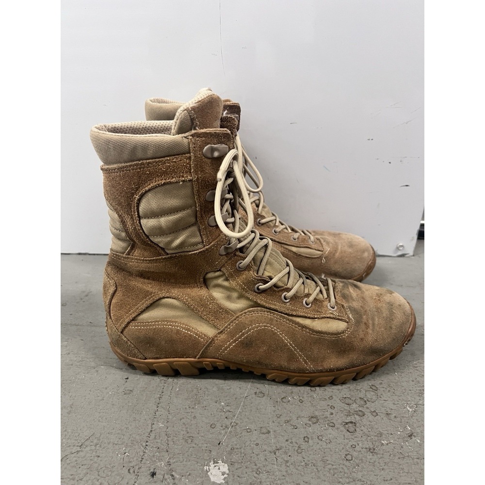 Wellco Sabre 333 Desert Combat Boots Mens 12.5 Military Tactical USA Made Vibram